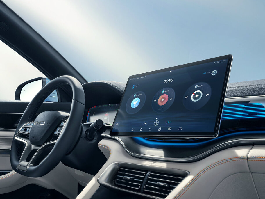 BYD Seal U Interieur Touchscreen