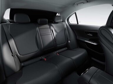 Sonnenrollo elektrisch für Heckscheibe in der C-Klasse Limousine
