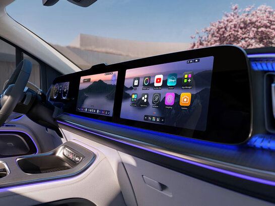 MBUX Superscreen im VLE