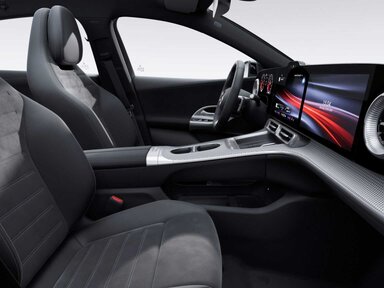 Die Ledernachbildung ARTICO Nappaoptik/Mikrofaser MICROCUT schwarz in der Mercedes-Benz C-Klasse Elektro 2026