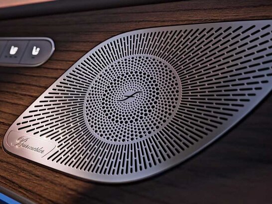 Das Burmester® Premium-Surround-Soundsystem im Mercedes-Benz GLS 2026