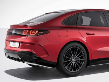 Das GT-Heck der Mercedes-Benz C-Klasse Elektro 2026