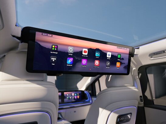 MBUX Rear Space Experience im VLE