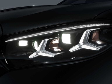 DIGITAL LIGHT mit Projektionsfunktion der Mercedes-Maybach S-Klasse 2026