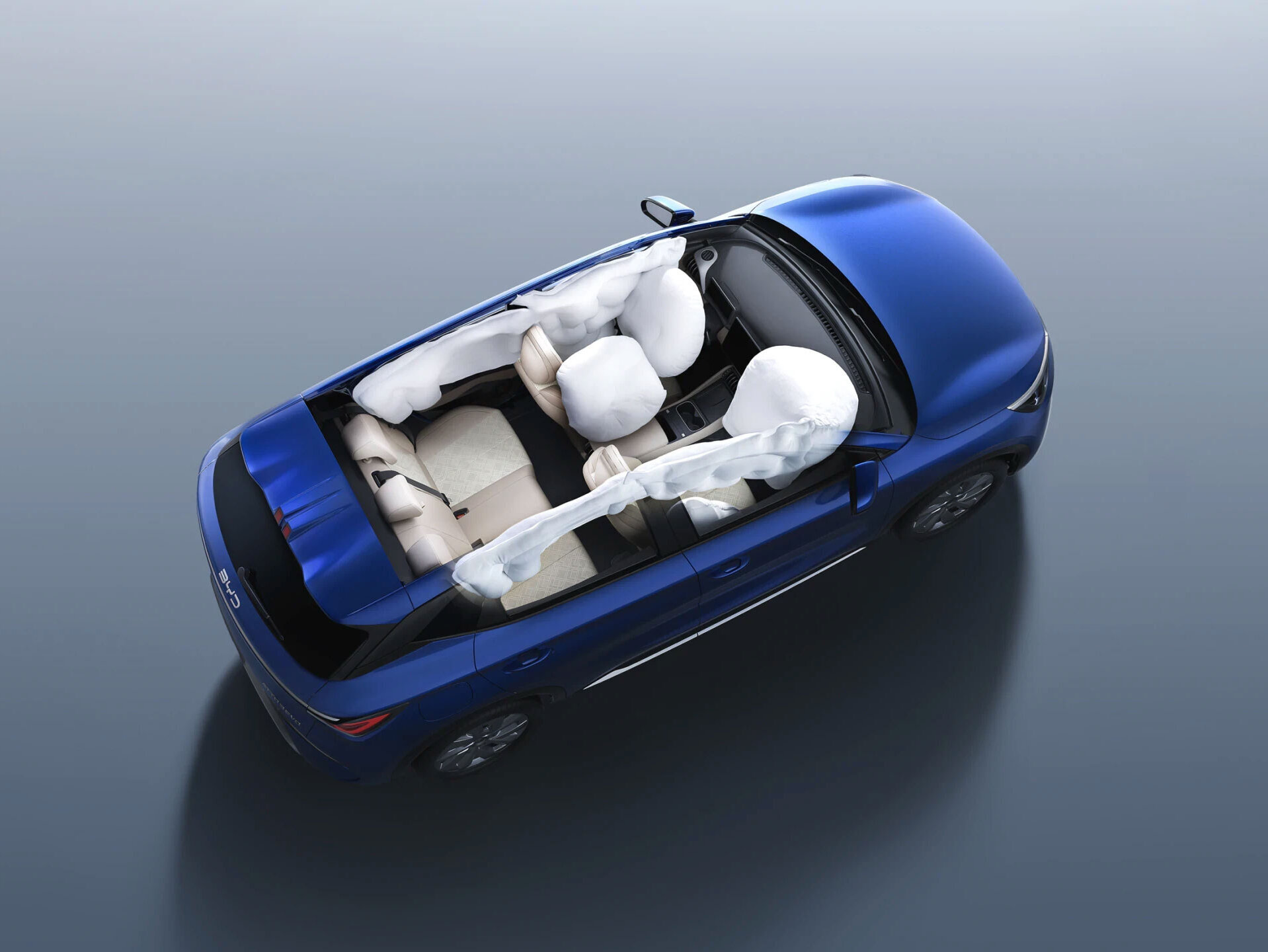 Fünf-Sterne-Sicherheit im BYD ATTO 3 EVO