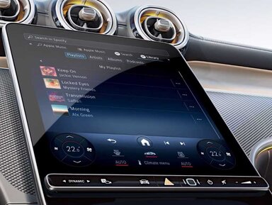 Mercedes me Online Music im Mercedes-Benz GLC Coupé