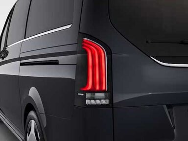 Das Adaptive Bremslicht der Mercedes-Benz V-Klasse 2026