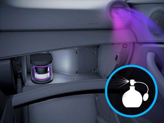 Das AIR-BALANCE Paket des Mercedes-Benz EQS 2026