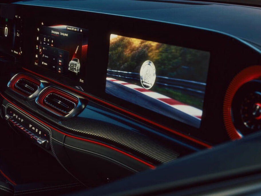Das Interieur des Mercedes-AMG GLE Coupés