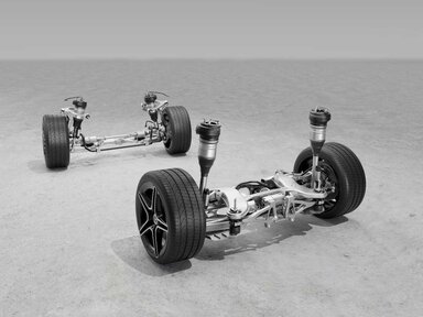 Die Luftfederung AIRMATIC der Mercedes-Maybach S-Klasse 2026