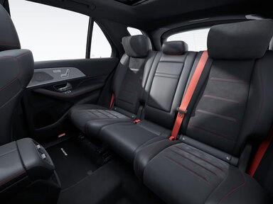 Das Fondkomfort-Paket des Mercedes-AMG GLE