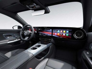 Der MBUX Superscreen des Mercedes-Benz CLA Shooting Brake 2026