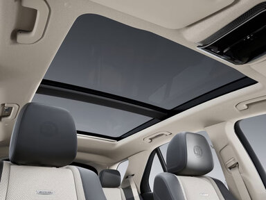 Der Innenhimmel in Stoff macchiatobeige im Mercedes-AMG GLE