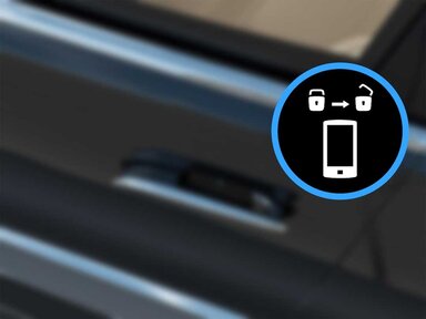 Das digitale Extra: Vorrüstung für Digitalen Fahrzeugschlüssel für Smartphone in der C-Klasse Limousine